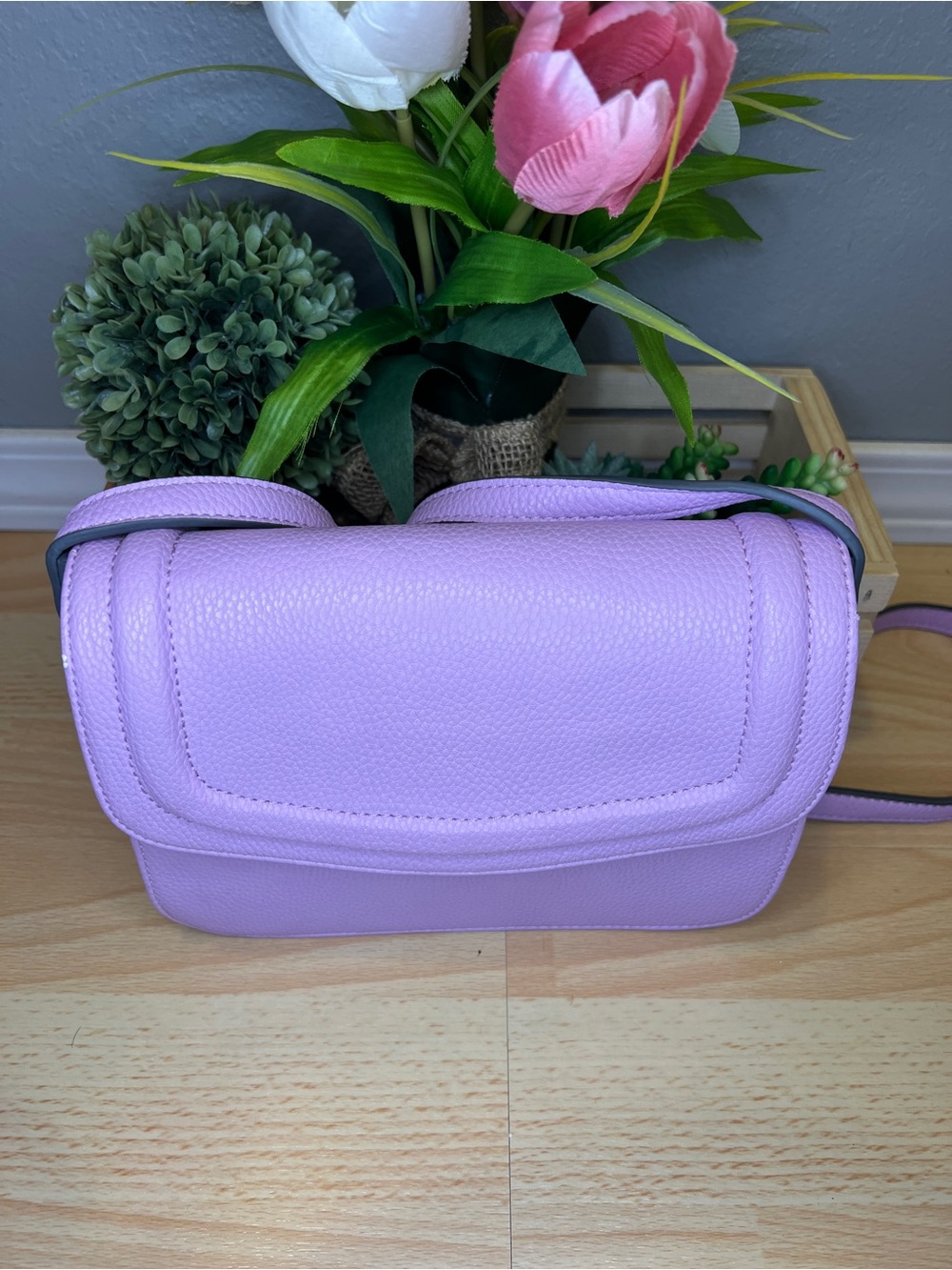 Charming Charlie Purple Crossbody - Picture 2 of 12